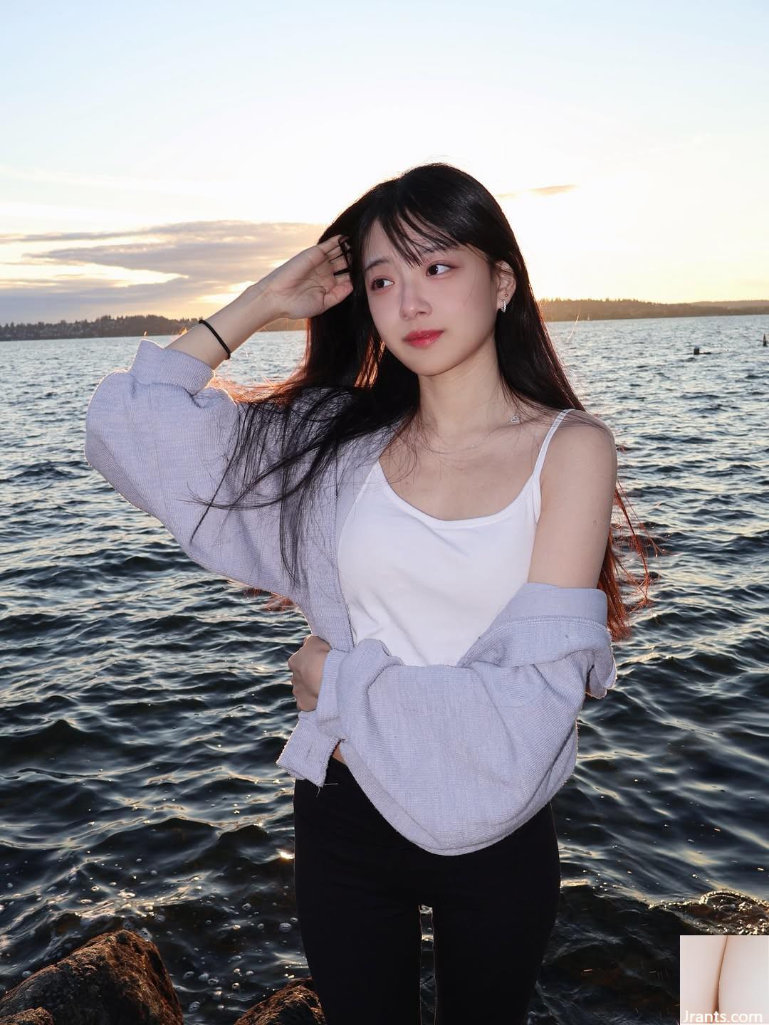 “Yuanyuan” Toàn bộ đỉnh đôi sắp lộ ra đã bị bạn bắt giữ (10P) - Ảnh 2