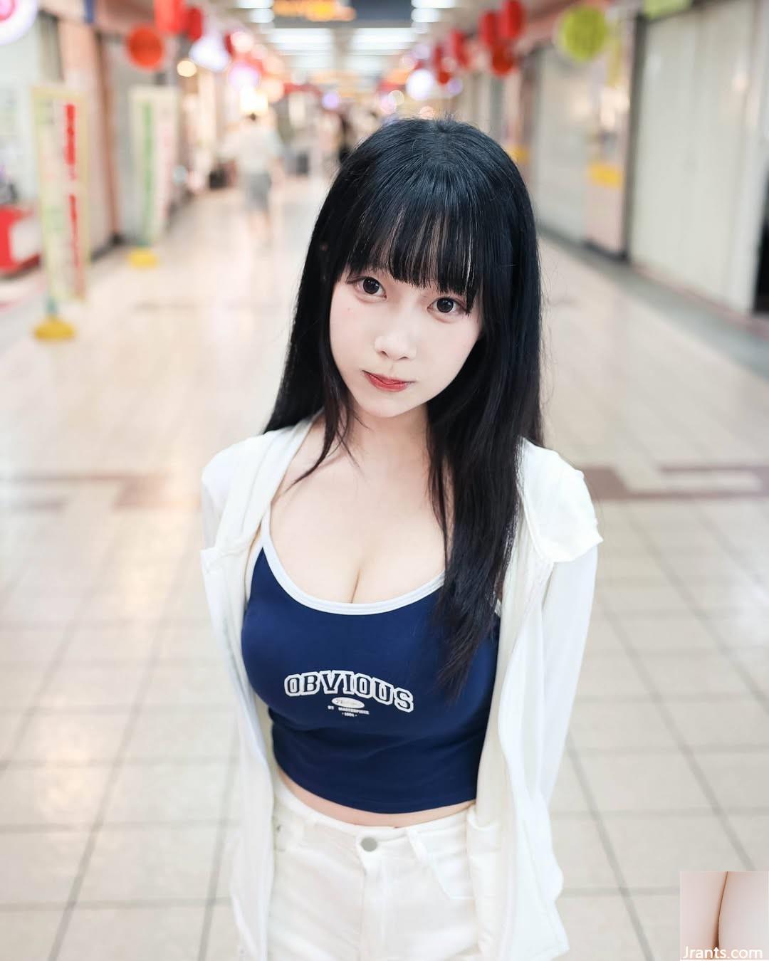 “Naomi Xiao Meng” thật ngọt ngào và hấp dẫn! Thân hình có làn da trắng không thể chịu nổi (10P) - Ảnh 8