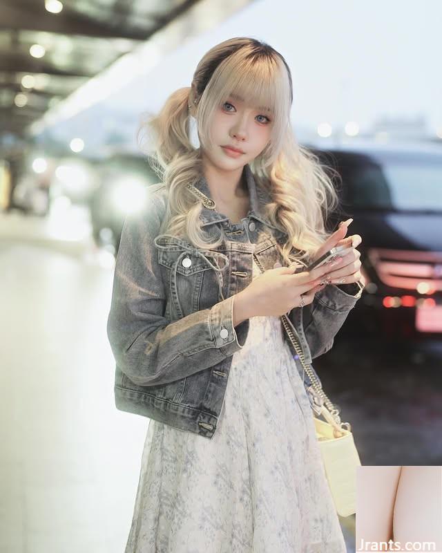 “Freya Feiya” Vòng eo mỏng và bộ ngực lớn rất hấp dẫn (11p) - Ảnh 10