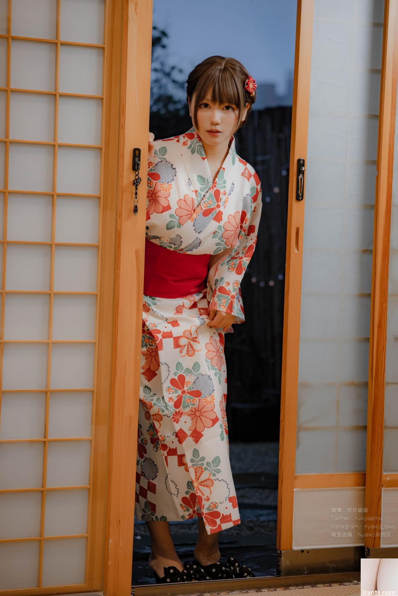 Cô gái dễ thương Nyako Meow – Hefeng Lanman Yukata (86p)