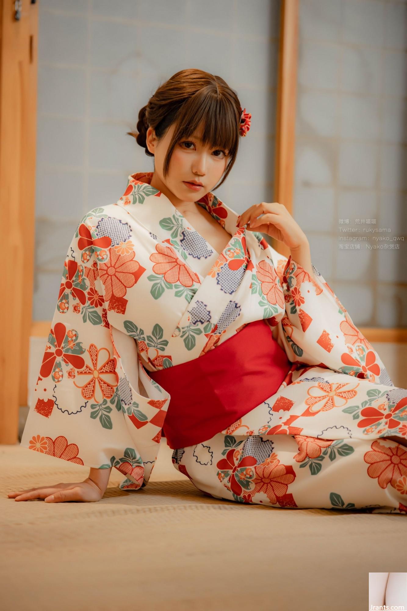 Cô gái dễ thương Nyako Meow – Hefeng Lanman Yukata (86p) - Ảnh 13