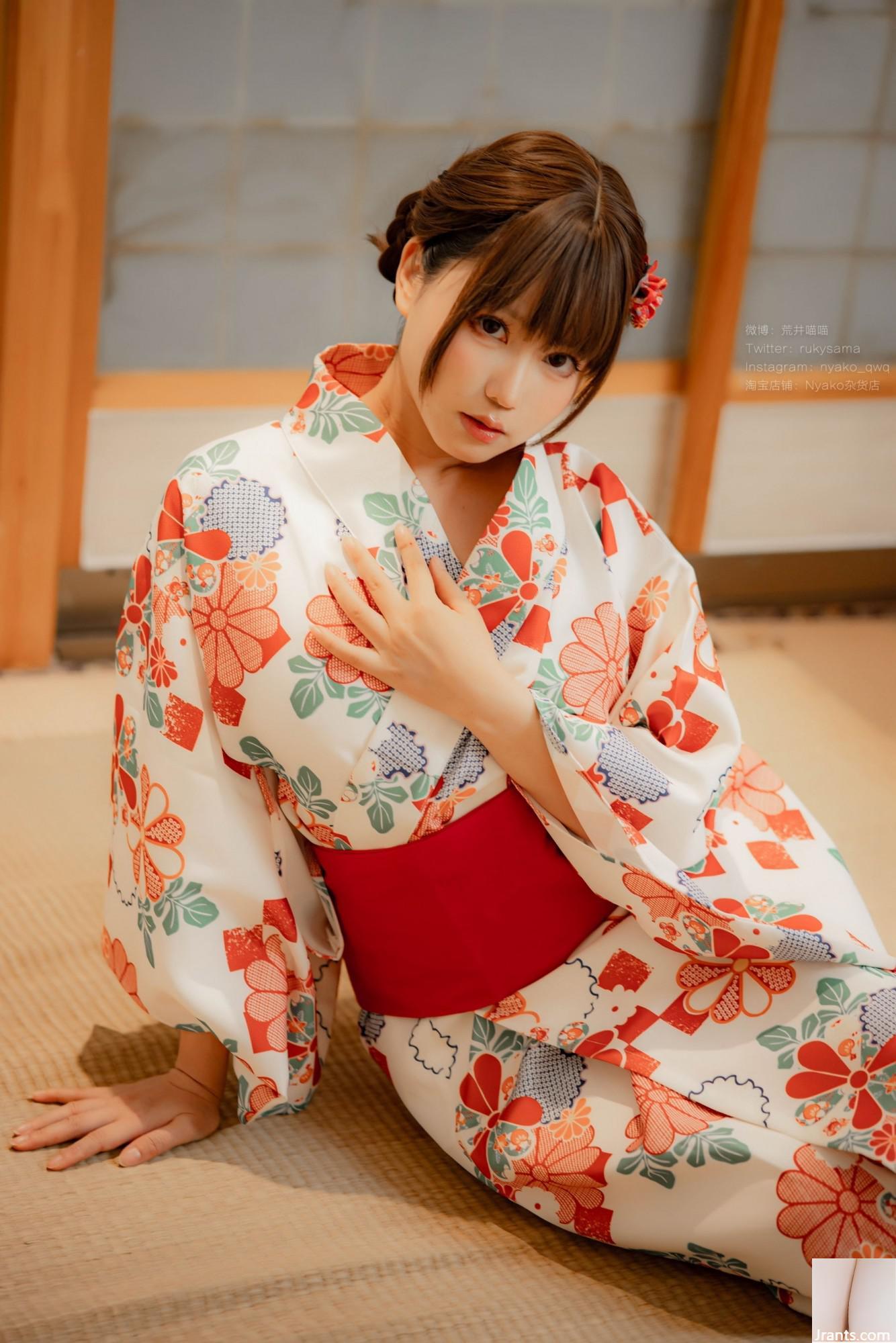 Cô gái dễ thương Nyako Meow – Hefeng Lanman Yukata (86p) - Ảnh 14