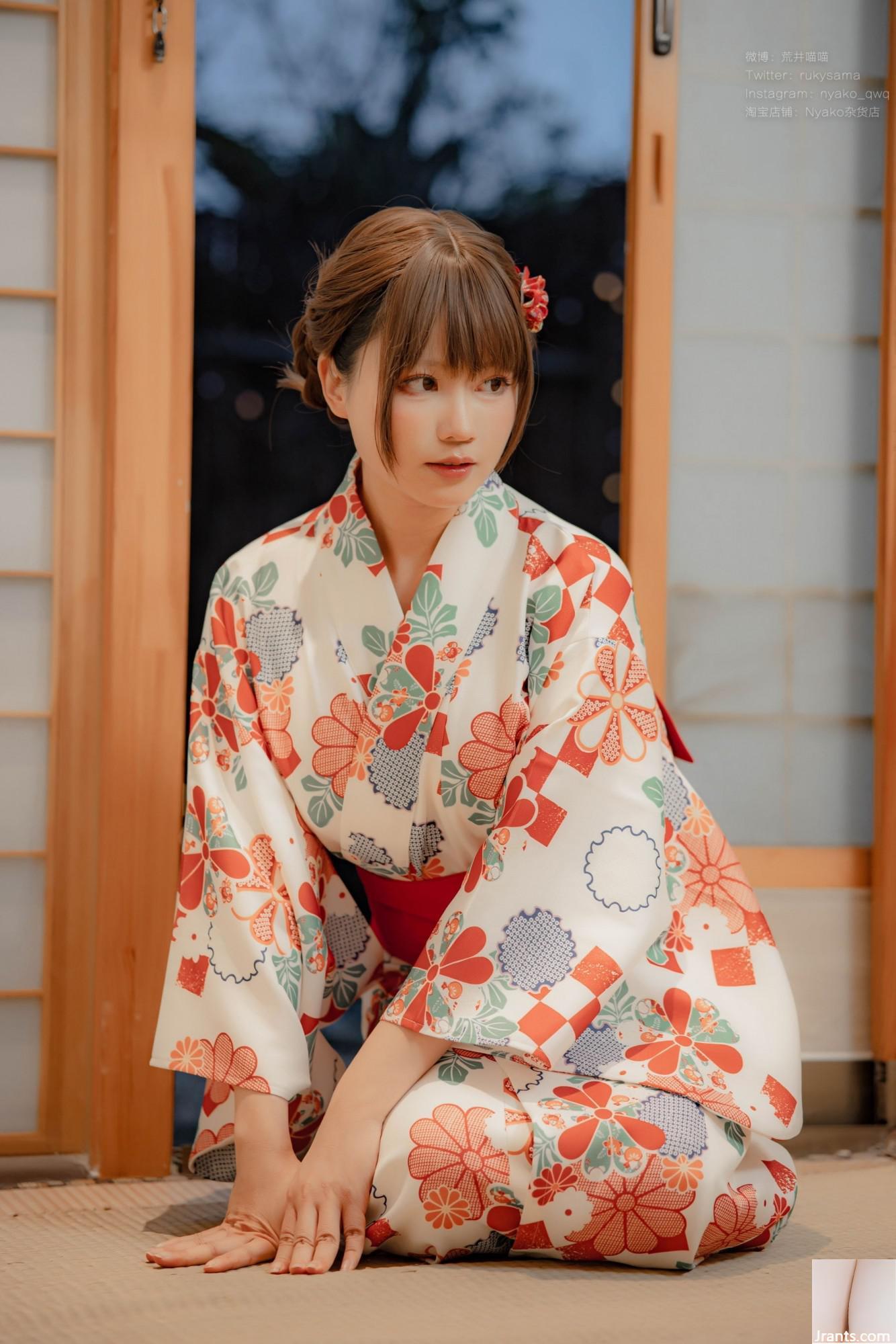 Cô gái dễ thương Nyako Meow – Hefeng Lanman Yukata (86p) - Ảnh 2