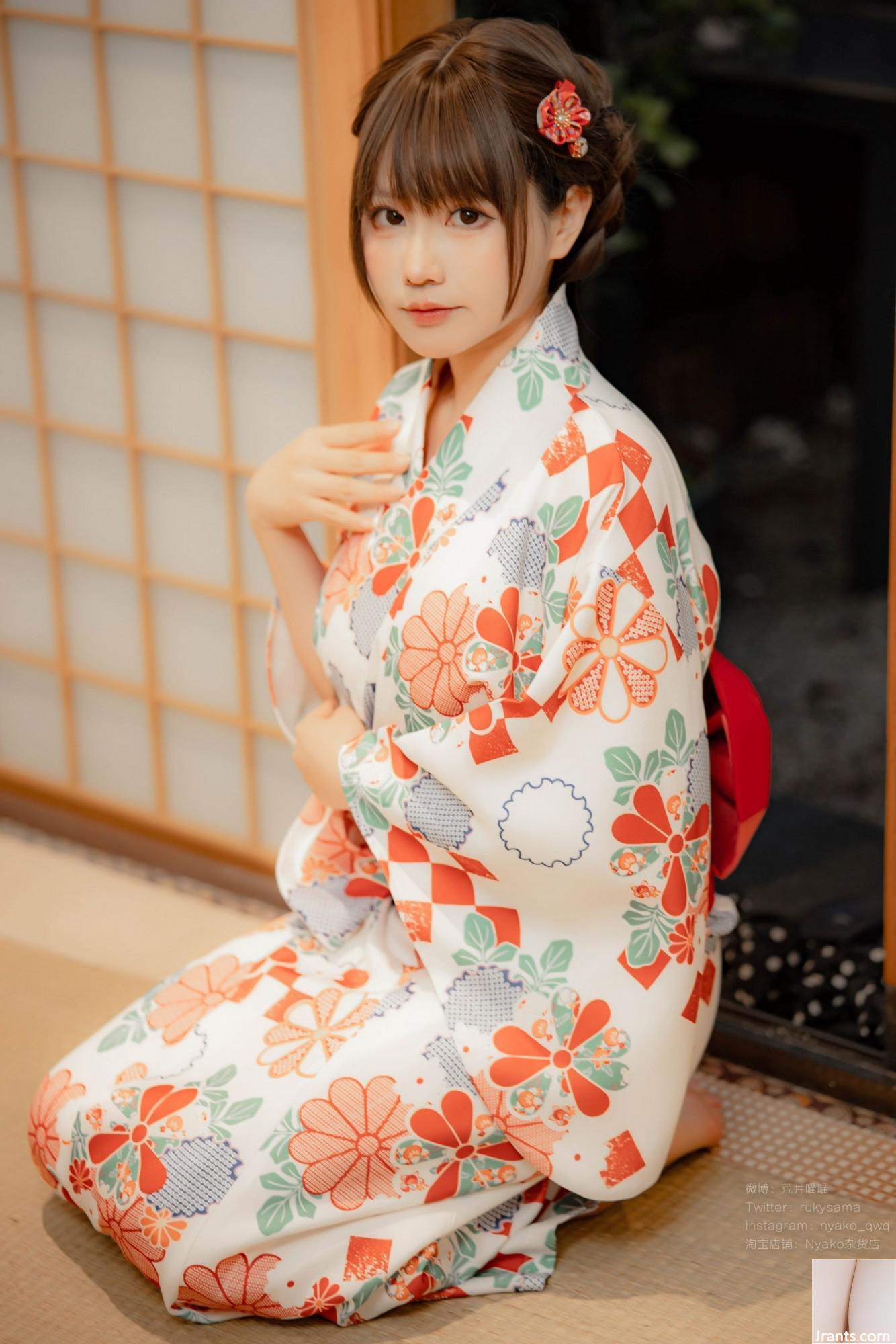 Cô gái dễ thương Nyako Meow – Hefeng Lanman Yukata (86p) - Ảnh 6