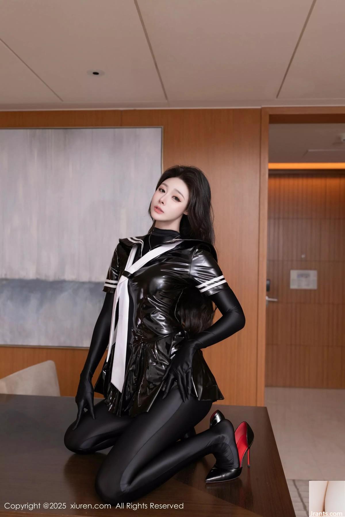 .XiuRen) 2025.03.28 Vol.10087 Xiaodoudou Đen Gel Quần áo hoàn chỉnh ảnh hoàn chỉnh (82p) - Ảnh 18