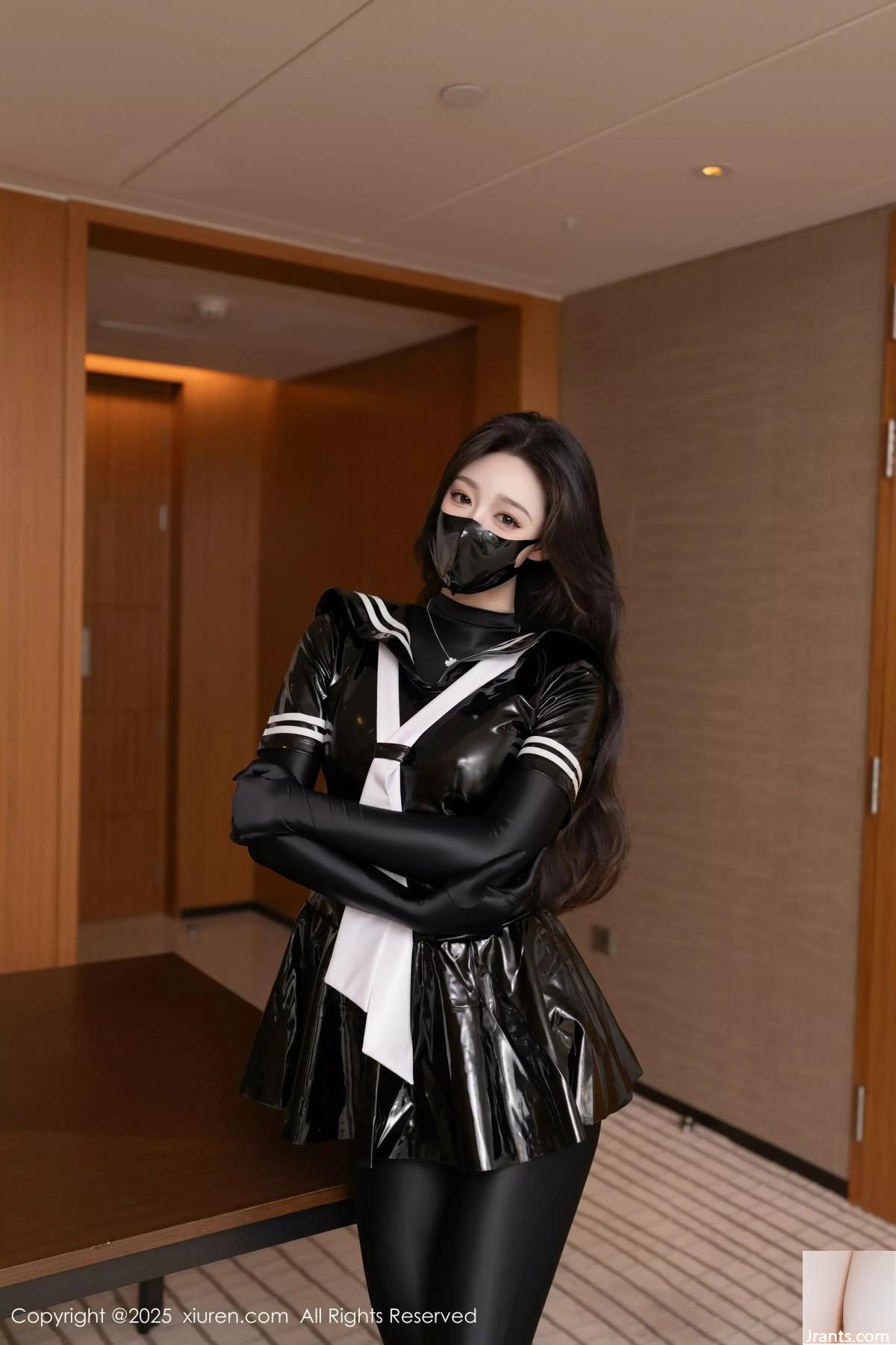 .XiuRen) 2025.03.28 Vol.10087 Xiaodoudou Đen Gel Quần áo hoàn chỉnh ảnh hoàn chỉnh (82p) - Ảnh 3