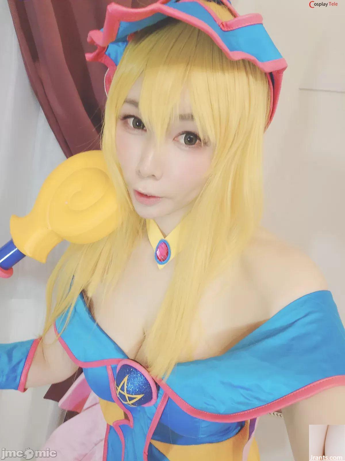 Okada Yui Cosplay Dark Magician Girl-Yu-Gi-Oh (153p) - Ảnh 11