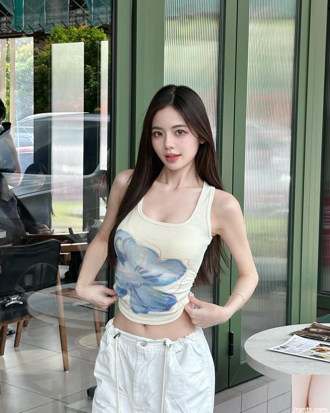 “Jin WenJing Wen” có khuôn mặt nhỏ nhắn, thanh tú và hoàn hảo, bộ ảnh nóng bỏng quá hôi (10P) - Ảnh 4