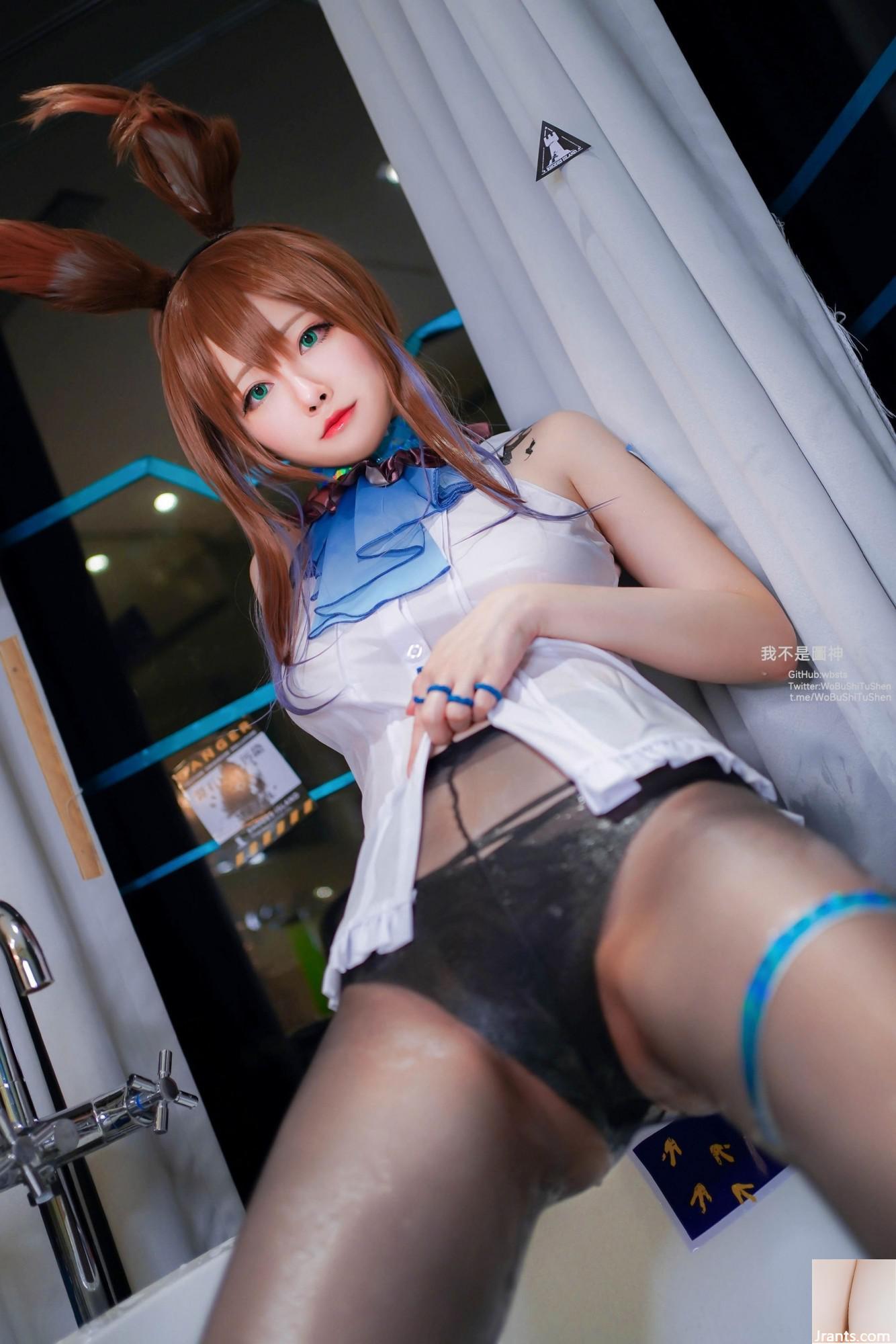 COS Girl Arty Yati – Cô gái Silk Bunny đen (22p) - Ảnh 14