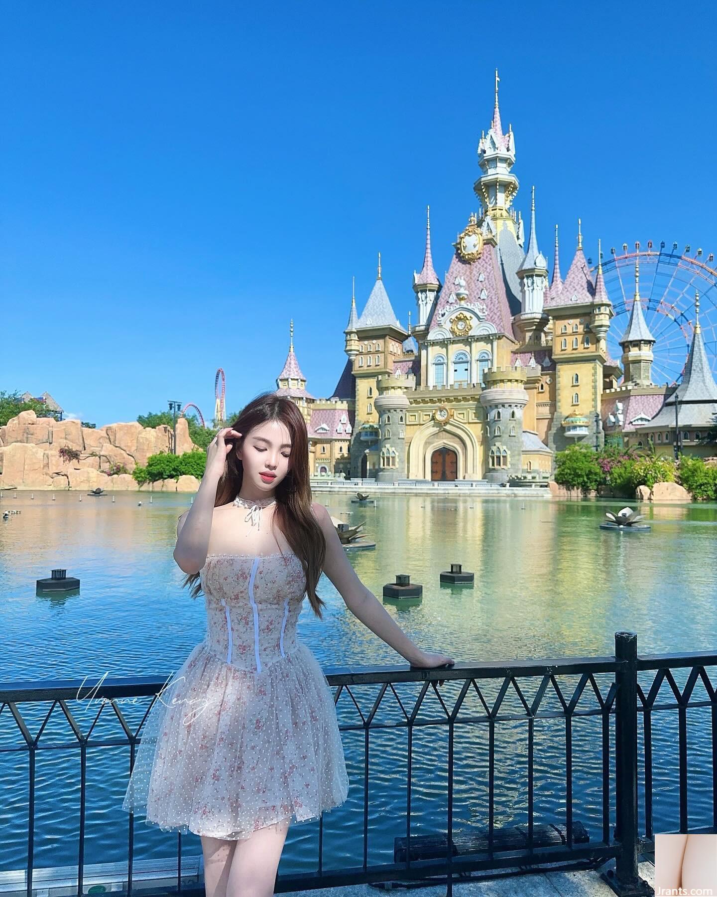 Một bộ trang phục cắt thấp “Yvonne_Keng” trắng như tuyết khiến cho sự cám dỗ của cư dân mạng rất thú vị (10p) - Ảnh 5