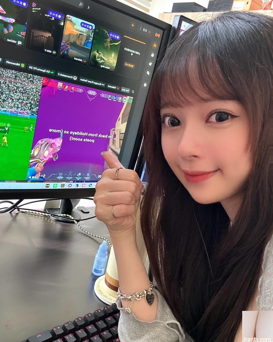 Cô gái nóng tính “Lin Han” có một vòng eo mỏng và một bộ ngực lớn, rất hấp dẫn (10p) - Ảnh 9