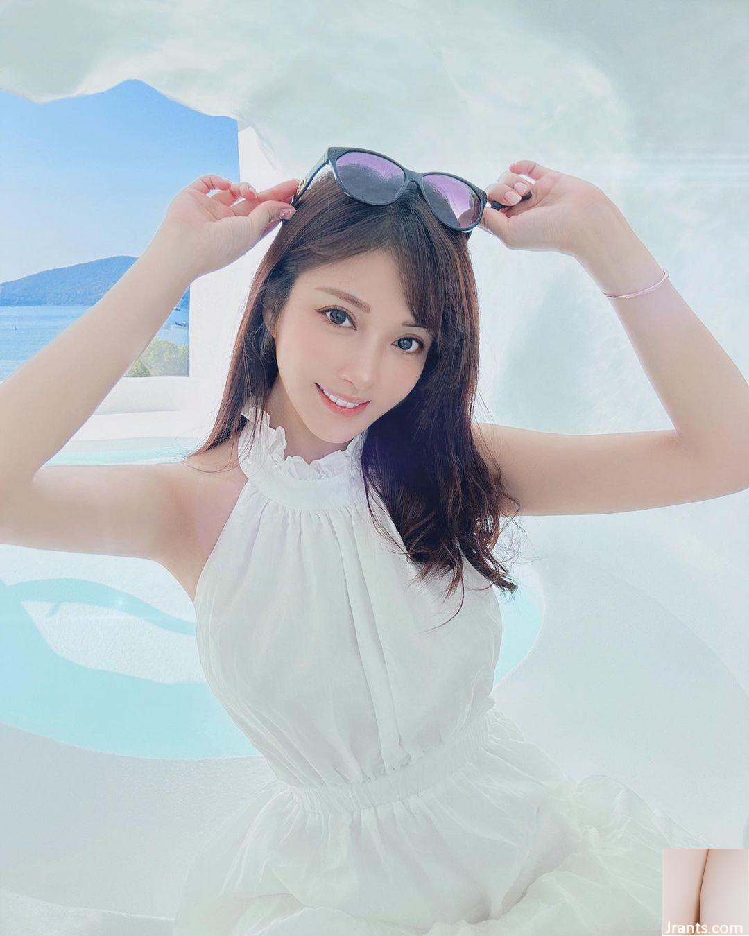 Mô hình ngọt ngào “Ou Yongyi” có khuôn mặt thuần khiết và ngây thơ với bộ ngực đẹp và một con số tốt (10p) - Ảnh 6