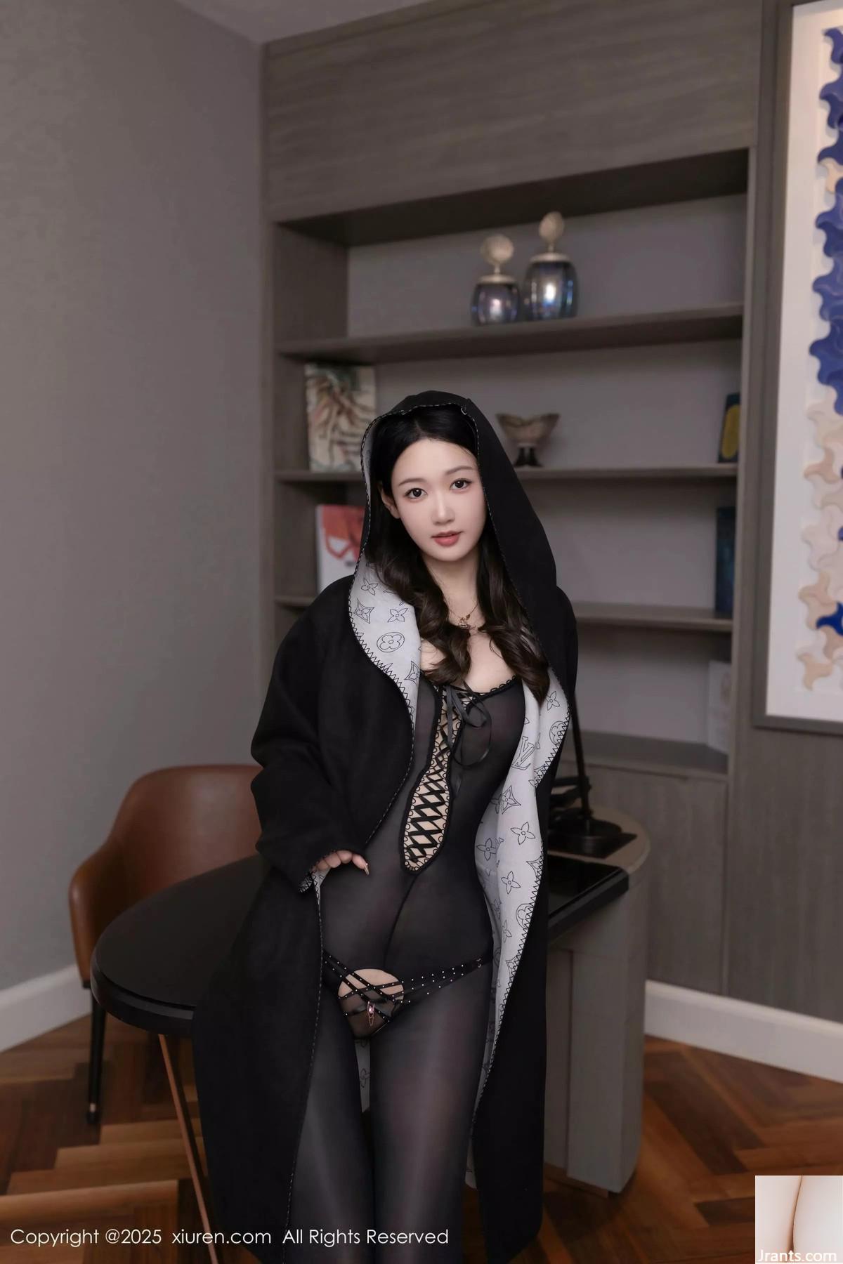 .XiuRen) 2025.03.17 Vol.10030 Tang Anqi, hình ảnh hoàn chỉnh của lụa đen và chân đẹp (79p) - Ảnh 10