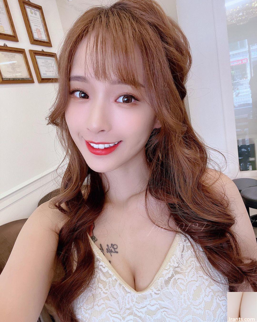 Cô gái xinh đẹp “Full Sugar Bell” có vẻ ngoài ngọt ngào và chất lượng cao. Các đỉnh đôi thật tuyệt vời (10p) - Ảnh 4