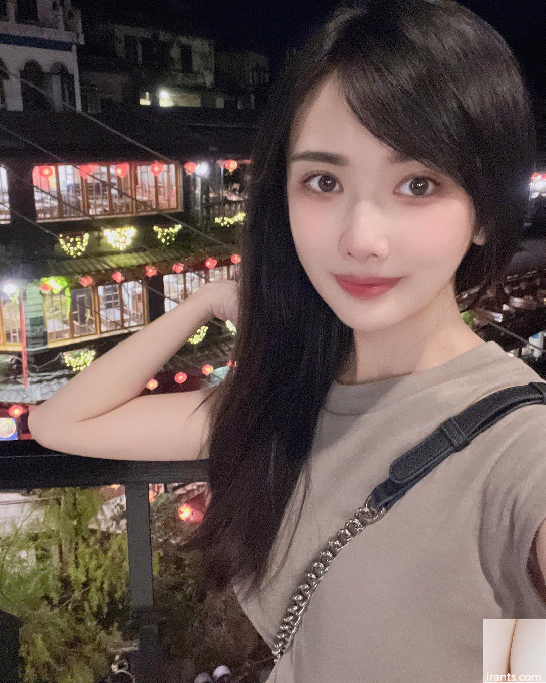 Cô gái xinh đẹp hàng đầu “Dandian” có làn da trắng và các đặc điểm khuôn mặt tinh tế đẹp như các đặc điểm trên khuôn mặt của cô ấy (10p) - Ảnh 7