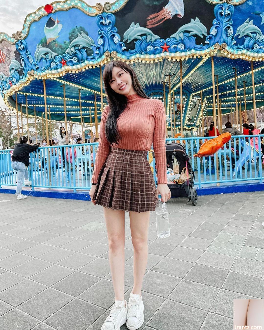 Người phụ nữ xinh đẹp và ngực nhất “Yao Caichen Ines” giới thiệu bộ đồ bơi phải cẩn thận khi bật ra vũ khí (10p) - Ảnh 10