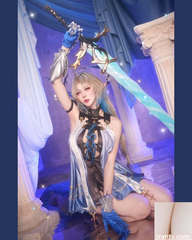 Nữ thần Coser “Xuanzi” thật quyến rũ và ngọt ngào và ngọt ngào, và cô ấy cho thấy “Big Boobs” siêu gợi cảm của mình (10p) - Ảnh 3