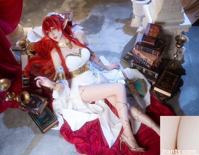 Nữ thần Coser “Xuanzi” thật quyến rũ và ngọt ngào và ngọt ngào, và cô ấy cho thấy “Big Boobs” siêu gợi cảm của mình (10p) - Ảnh 4