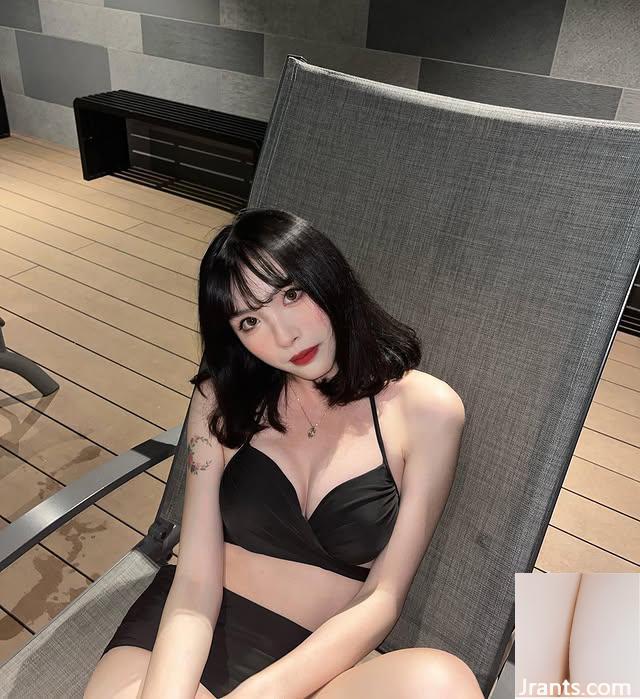 Cô gái tinh khiết trắng và dịu dàng “Han_0226_” là cơ thể gợi cảm và gợi cảm hiện ra (10p) - Ảnh 9