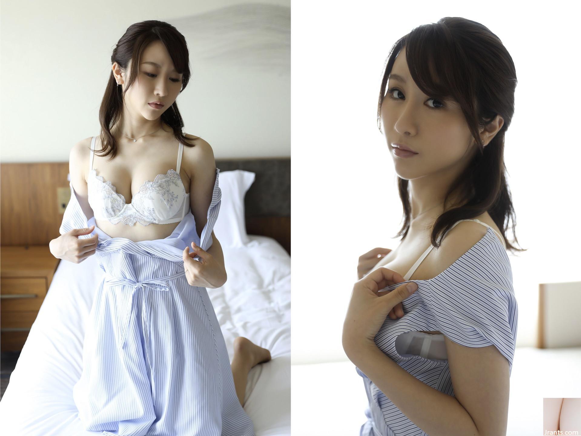 (Bộ sưu tập ảnh chính thức của Mai Wife) Nanami Tanaka – Người vợ dâm đãng kiểm tra độ cương cứng của đàn ông trong khi dùng lưỡi liếm núm vú của anh ta (49P) - Ảnh 13