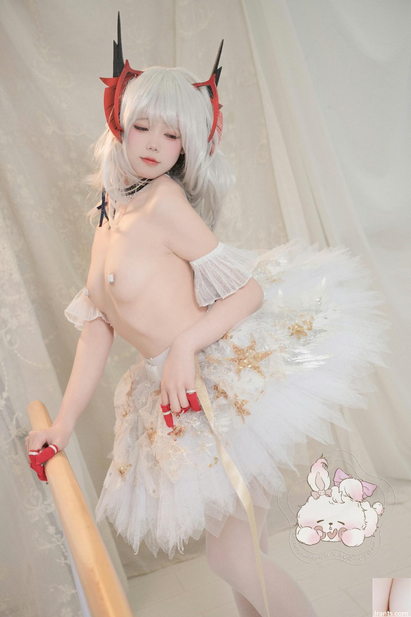 Coser@thỏ bột nếp – W Swan Dance (55P) - Ảnh 16