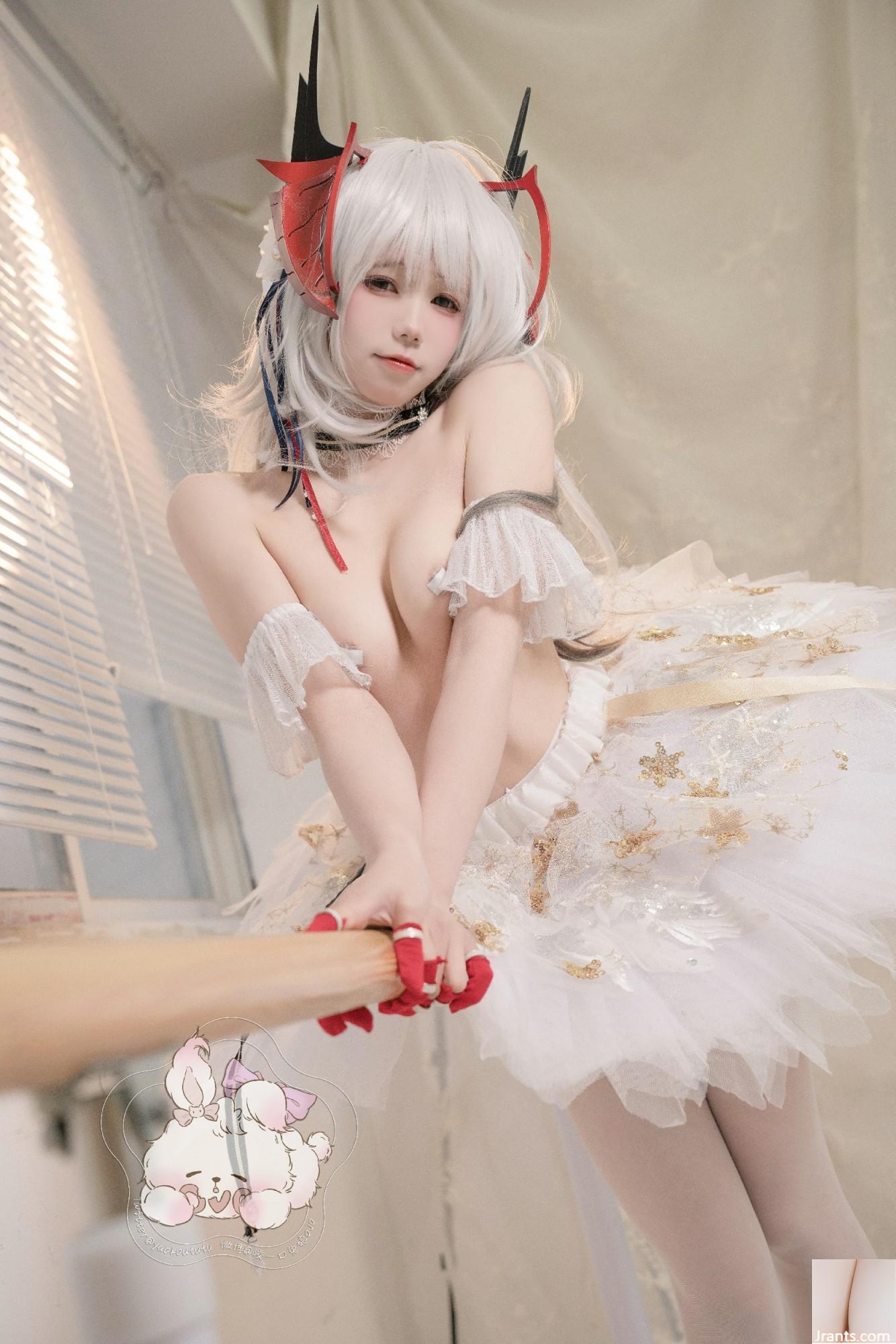 Coser@thỏ bột nếp – W Swan Dance (55P) - Ảnh 19