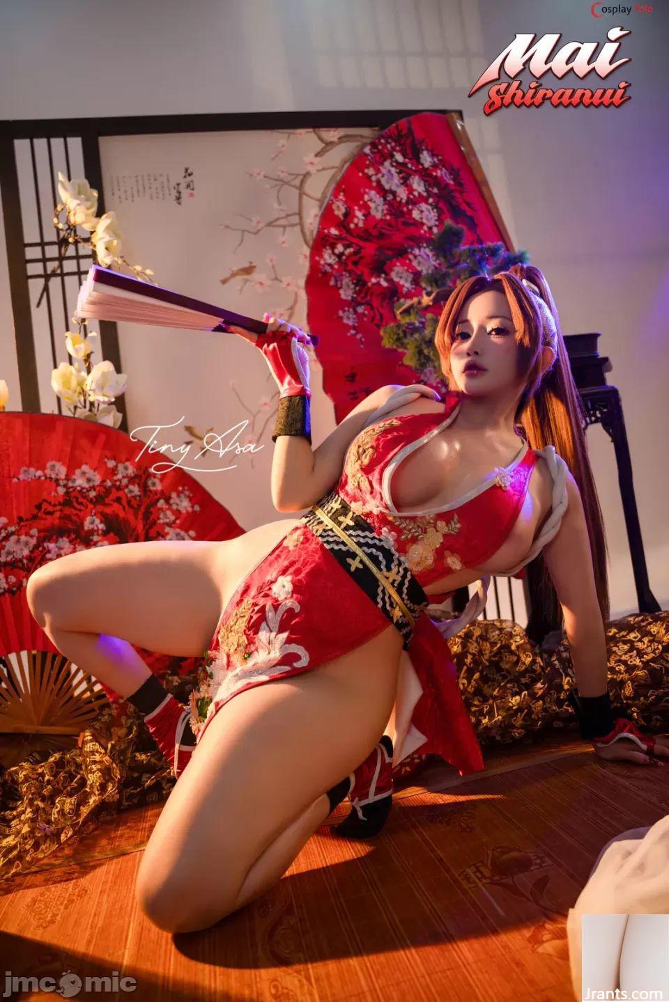 Cosplay Asa tí hon Mai Shiranui – Fatal Fury (75P) - Ảnh 13