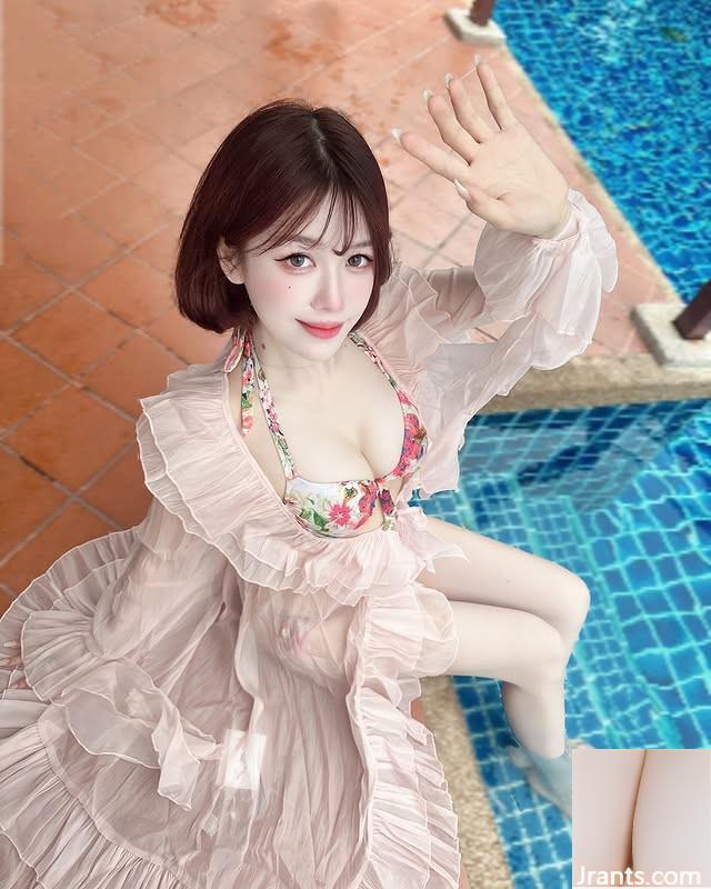 Cô gái “Vivi” nóng bỏng và đẹp trai có một nhân vật rất chặt chẽ và đầy đặn làm cho người hâm mộ nước bọt (11p) - Ảnh 8