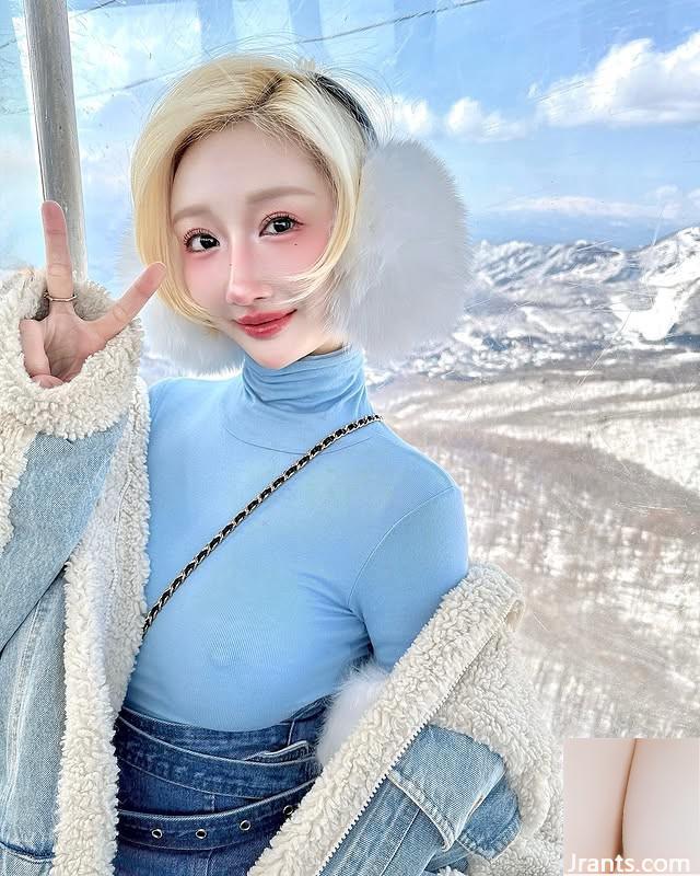 Bức tranh rất oi bức, “Ye Nini” ngực lớn không thể chịu đựng được (10p)