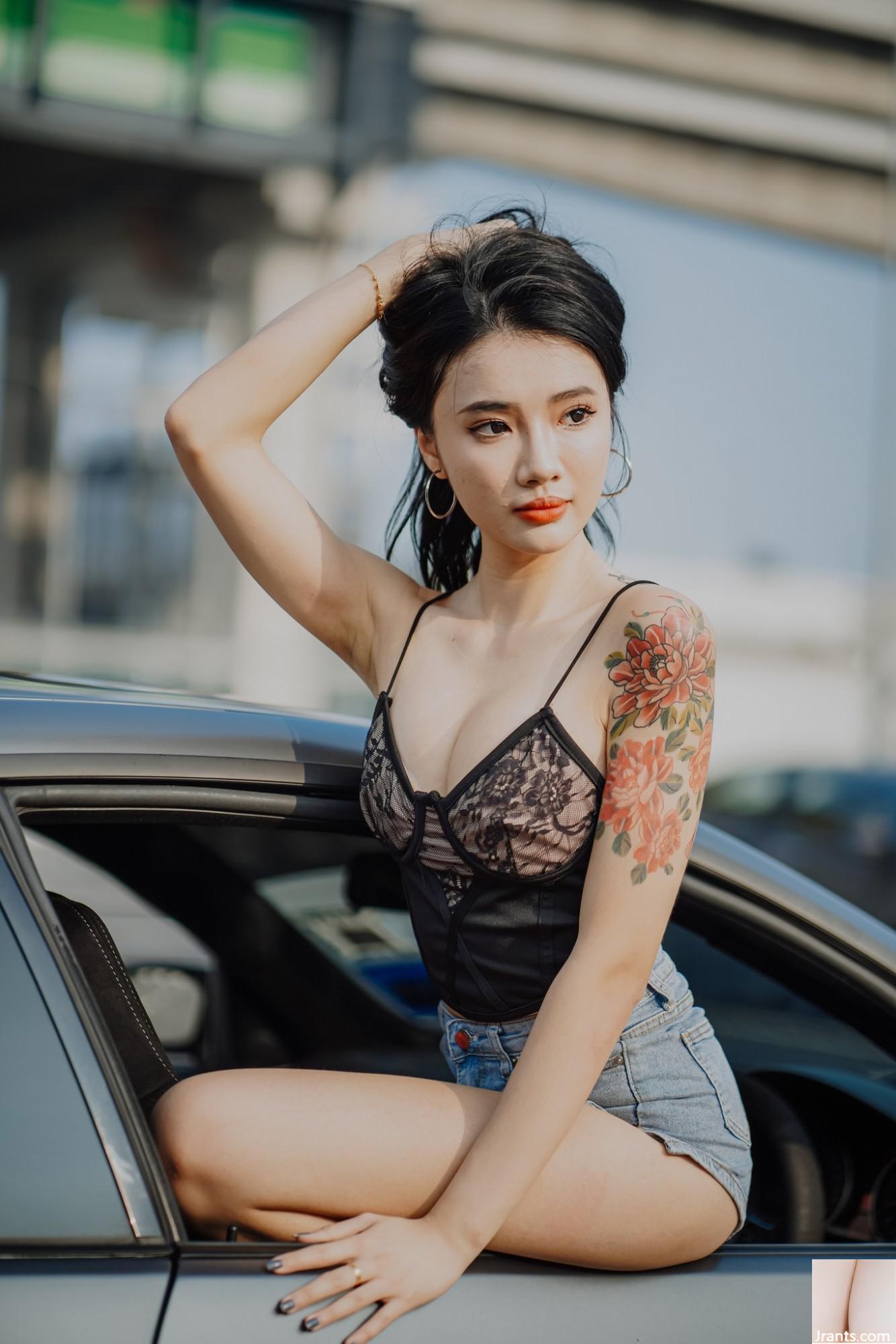 Mô hình xe hơi kiêu ngạo? (Jing Queyi rất thích một vụ kiện, và con số của cô ấy cũng rất tốt (13p) - Ảnh 9