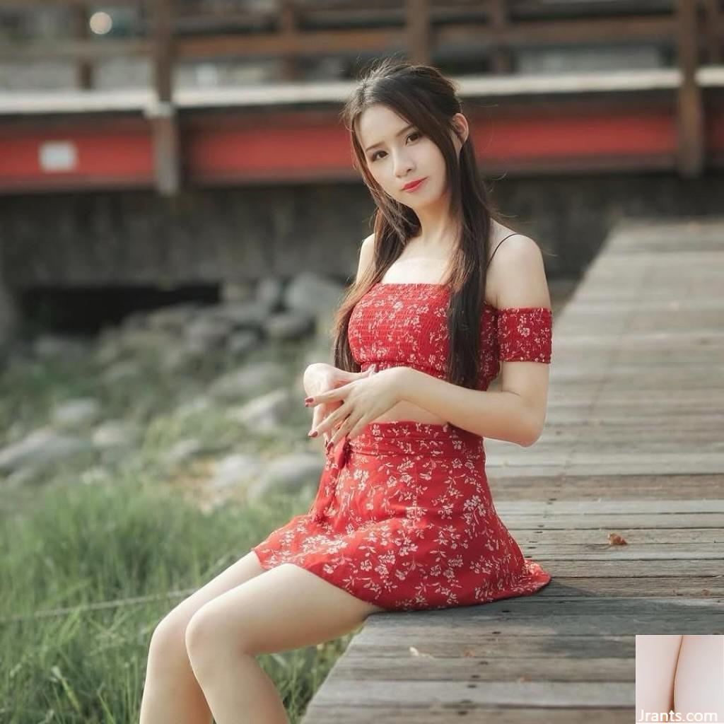 Mô hình chụp bên ngoài “Zhao Zhao Chao” phát sóng cơ thể hàng đầu (10p) - Ảnh 7