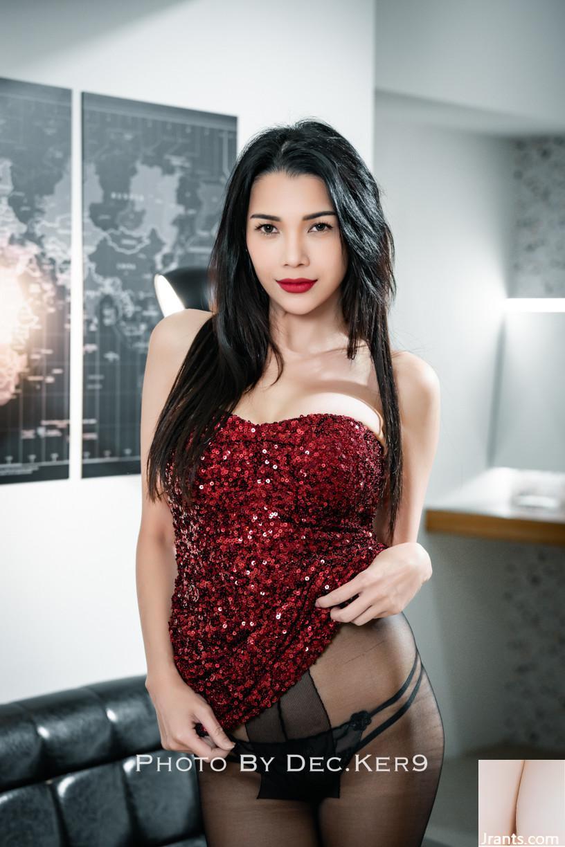 Chen Hannah-không thể giúp đỡ nhưng xé nát vớ (16p)