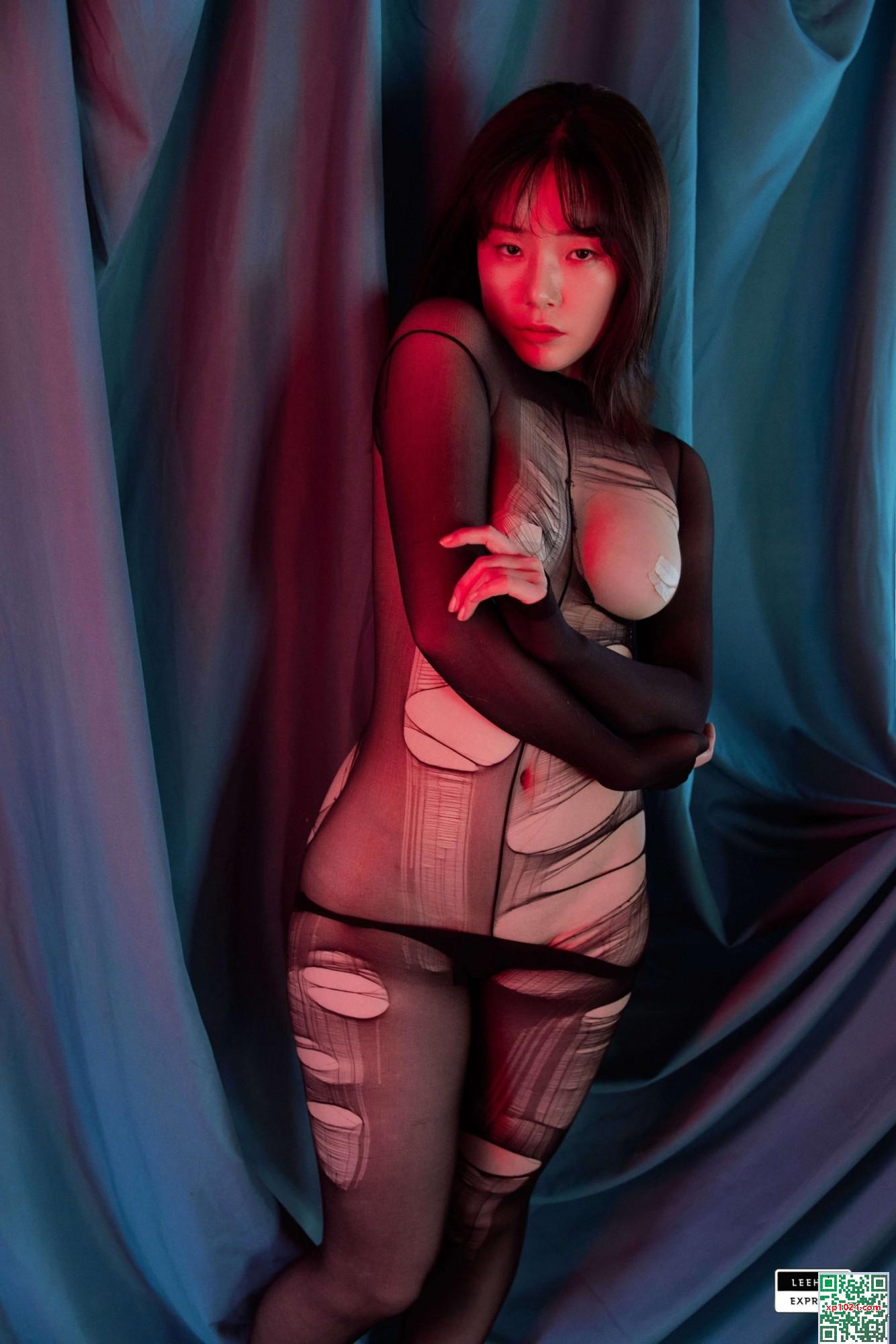 Các mô hình cũng là nhãn hiệu Black Stockings Temptation (41P)