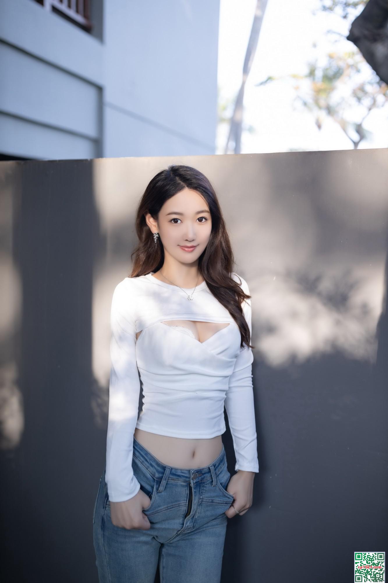 Ảnh quần jean ngoài trời Tang Anqi (81p) - Ảnh 2