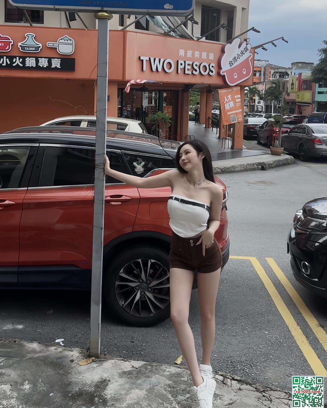 Cô gái ngực lớn với sự phân tách sâu V “Xinpei Mandy” khá bắt mắt (20p) - Ảnh 8