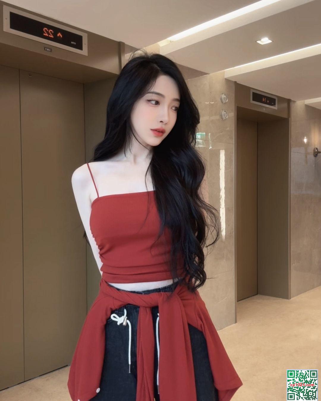 Vòng eo là hoàn hảo “Liu_mu Jie” Người đẹp thanh tao quyến rũ rãnh sâu quá xấu (20p) - Ảnh 13