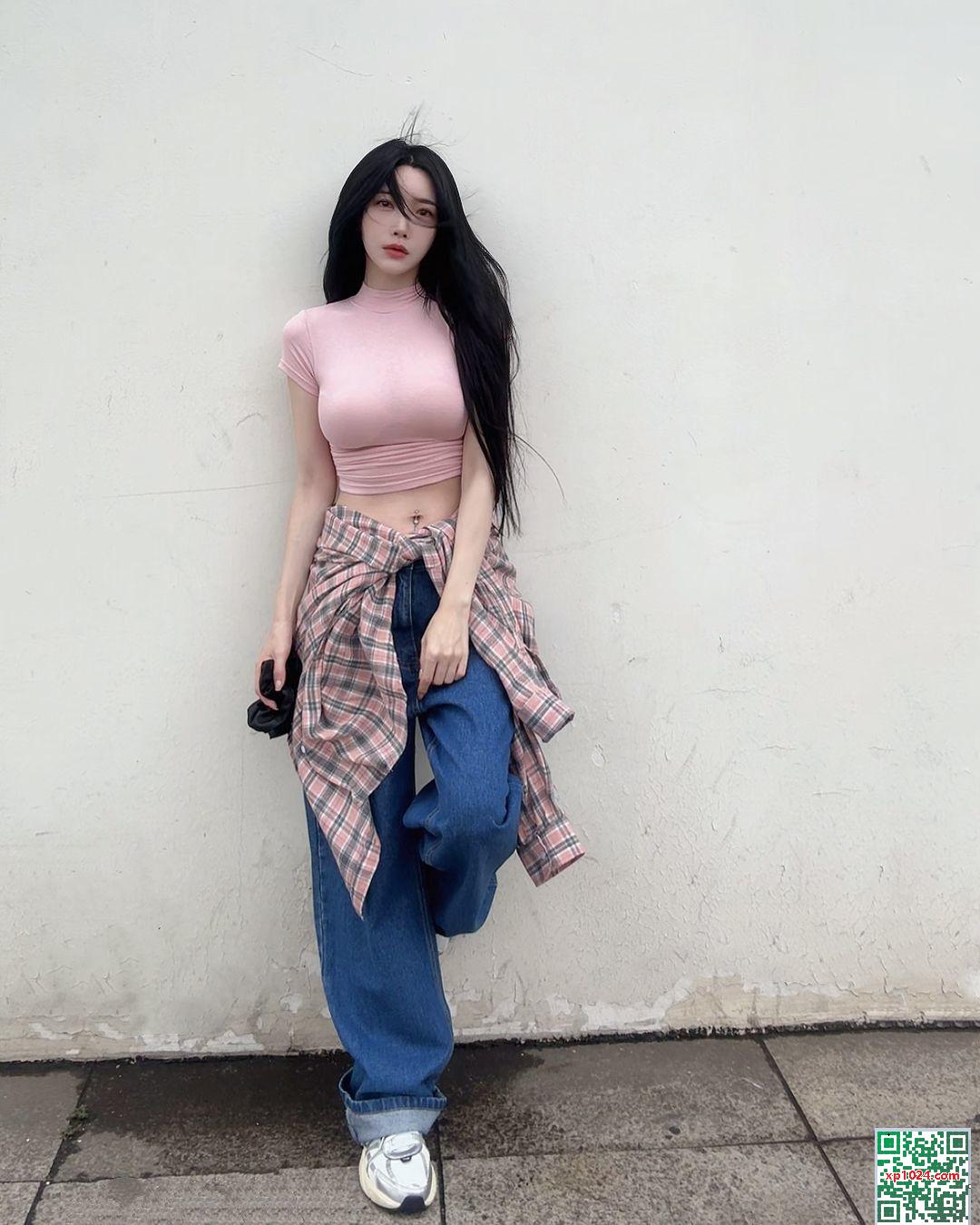 Vòng eo là hoàn hảo “Liu_mu Jie” Người đẹp thanh tao quyến rũ rãnh sâu quá xấu (20p) - Ảnh 6