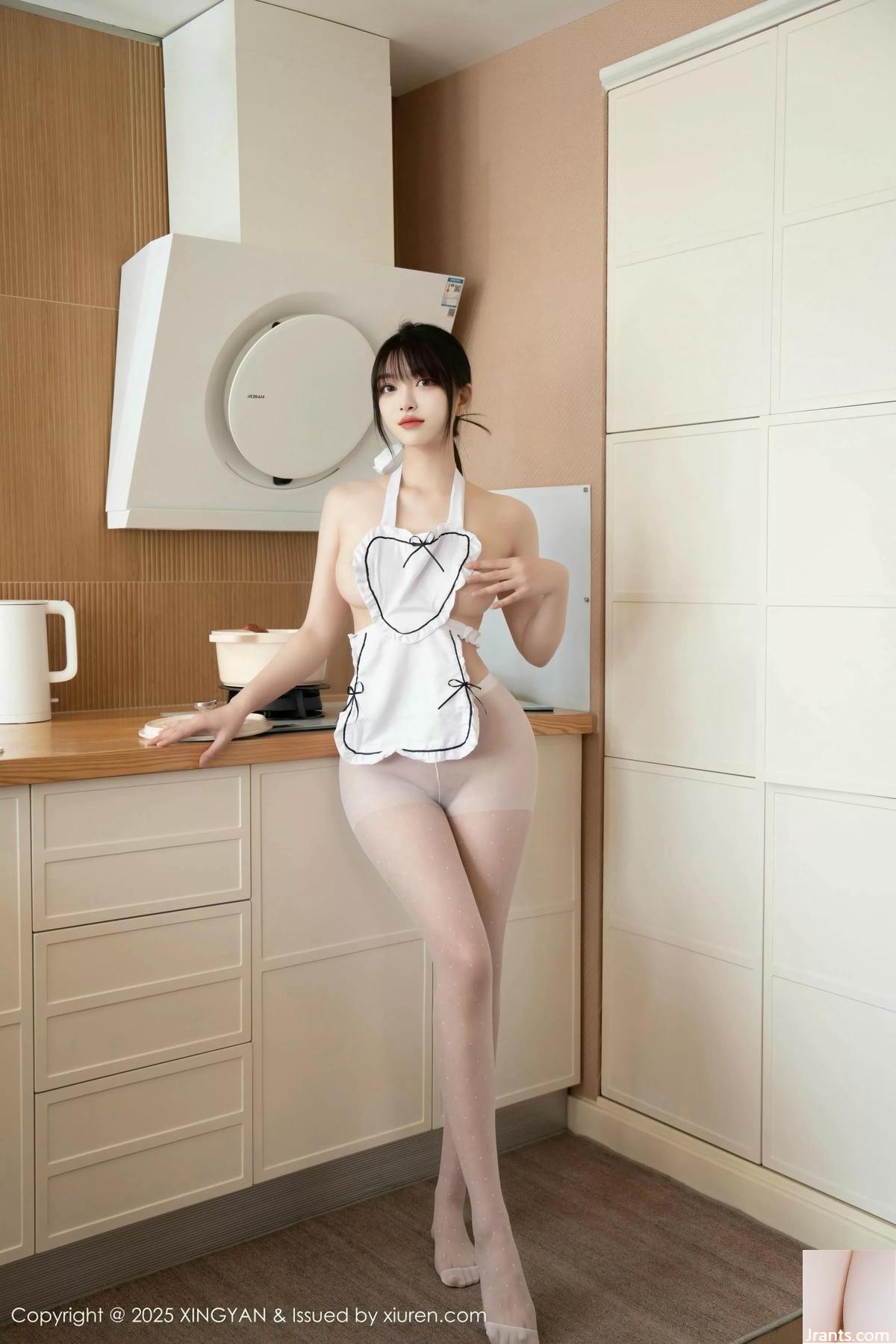 (XingYan Xingyan Club) 2025.04.30 Vol.342 Bailu lulu Tạp dề trắng Ảnh phiên bản đầy đủ (69P) - Ảnh 10