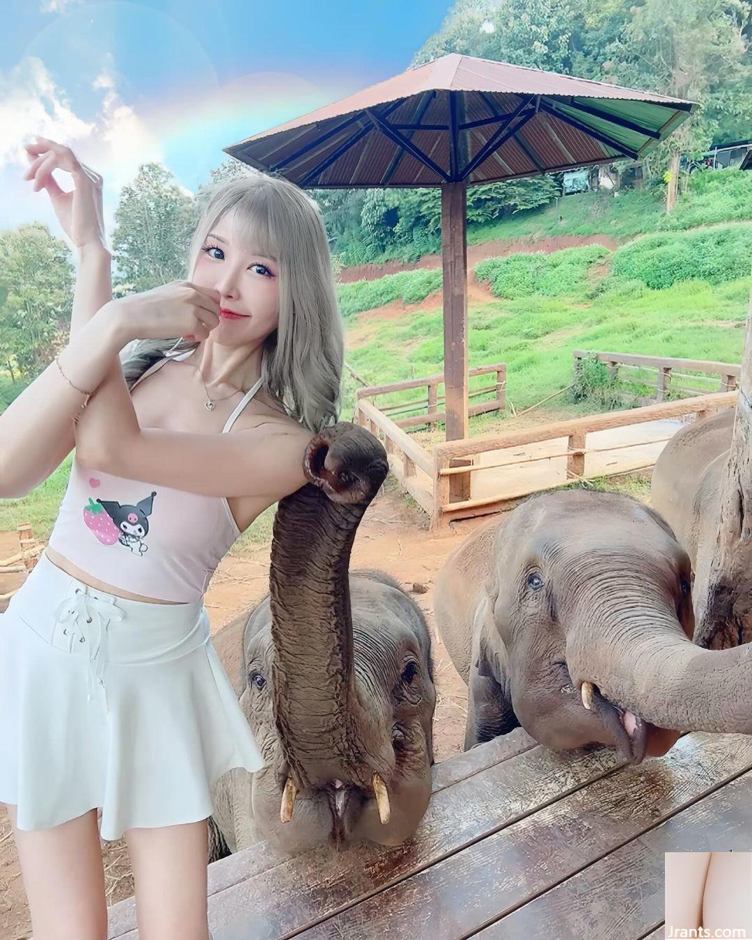 Ngực dữ dội và đẹp đẽ tiết lộ “Lenna_zhixuan” đầy chu vi đầy đặn là quá dữ dội (21p) - Ảnh 19