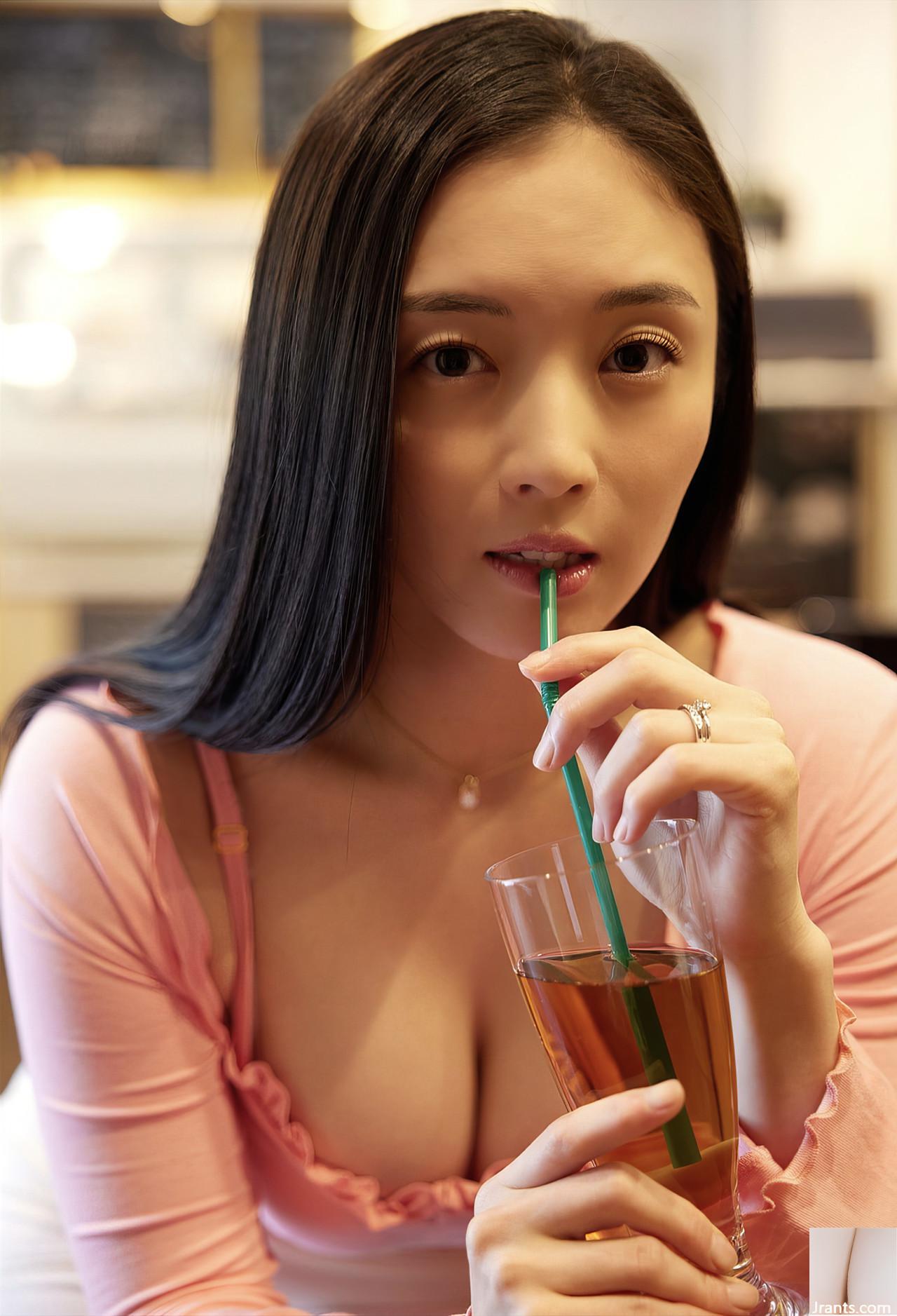 (Yuandu) Hình dạng của các đỉnh đôi được nhìn thấy. Vòng eo đầy và chu vi trên rất hấp dẫn (33p) - Ảnh 5