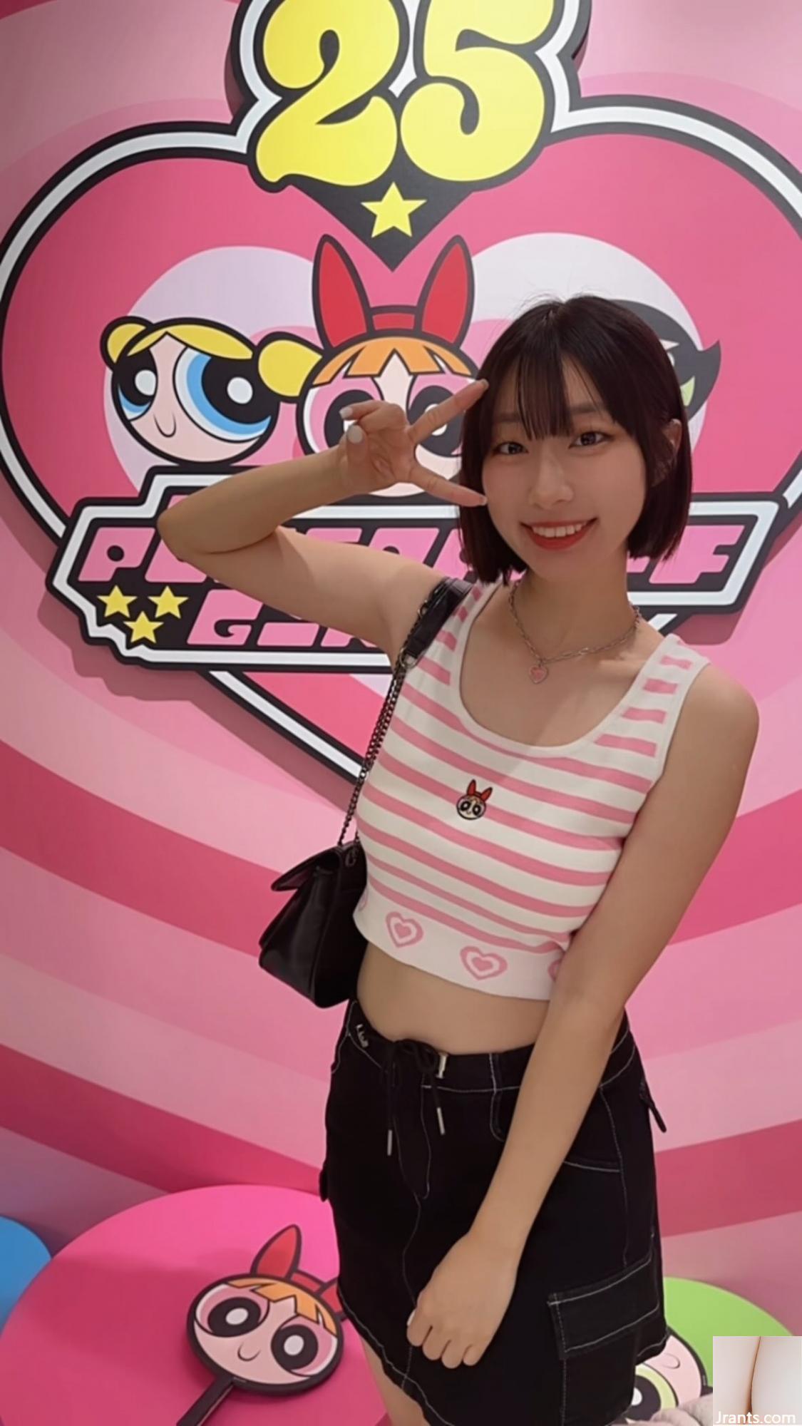 Cô gái xinh đẹp với đôi mắt điện “gạo cake_mibin” có bầu không khí ngọt ngào và đáng yêu (23p) - Ảnh 10