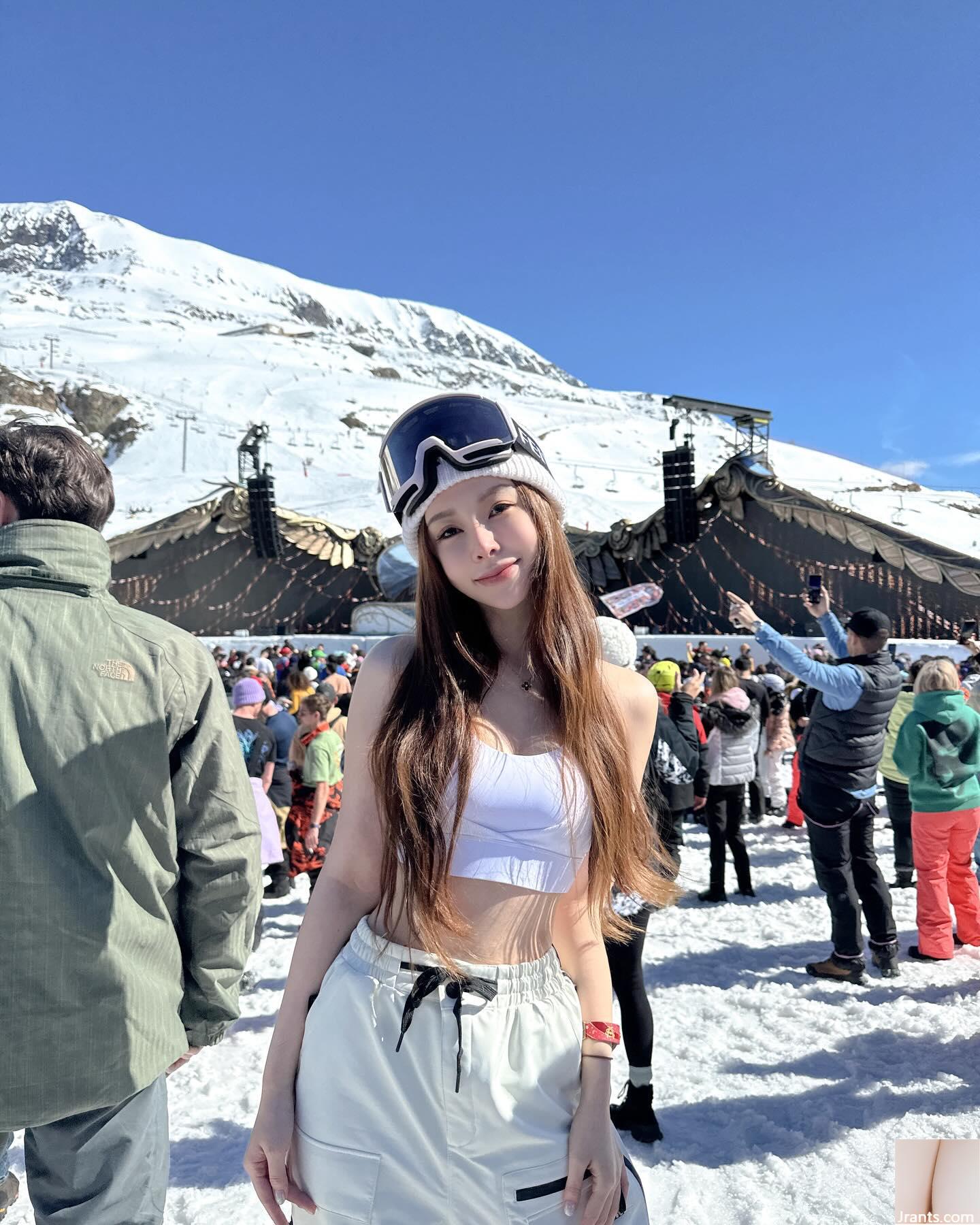 Sức chịu đựng quá mạnh “Yuyu_cai_rain” đường cong rãnh sâu đầy đủ (26p) - Ảnh 9