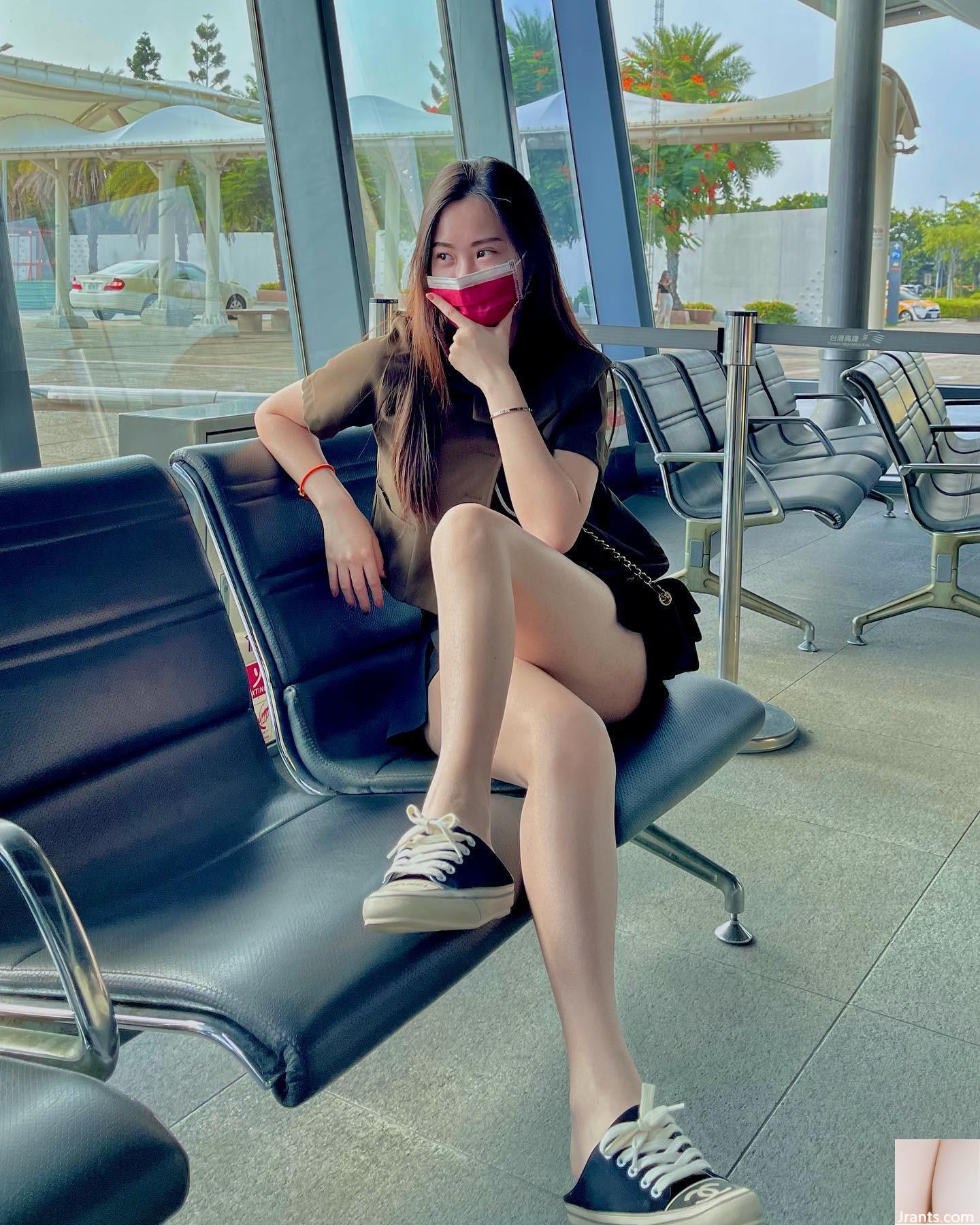 Guoguang giúp người dẫn chương trình trợ lý trung thực nhất Vanessa Fanfan, đôi chân dài gợi cảm và quyến rũ (8P) - Ảnh 2