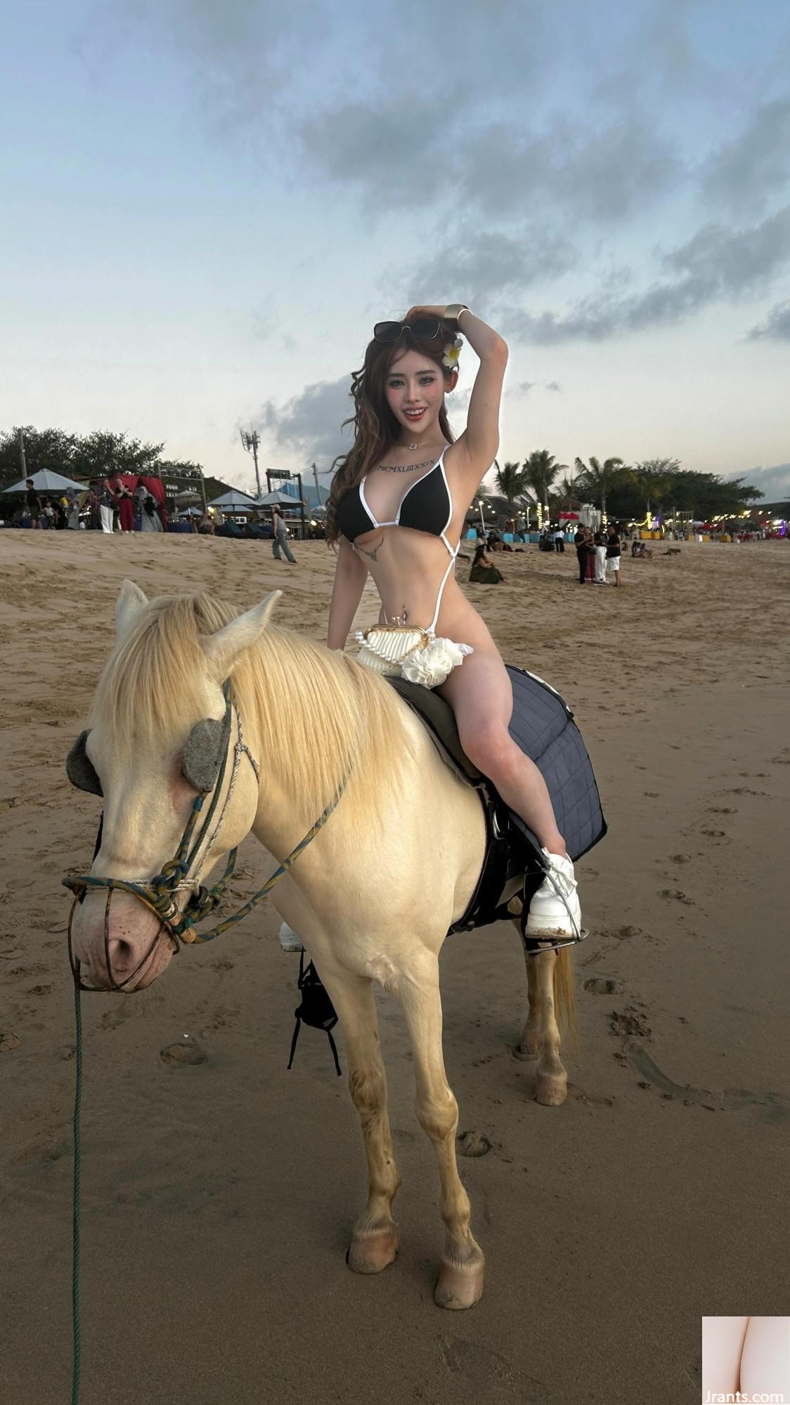 “Shaoxuan bebe_2.0” Nụ cười đặc trưng rất ngọt ngào và tất cả các loại ảnh ngực nóng và đẹp (24p) - Ảnh 13