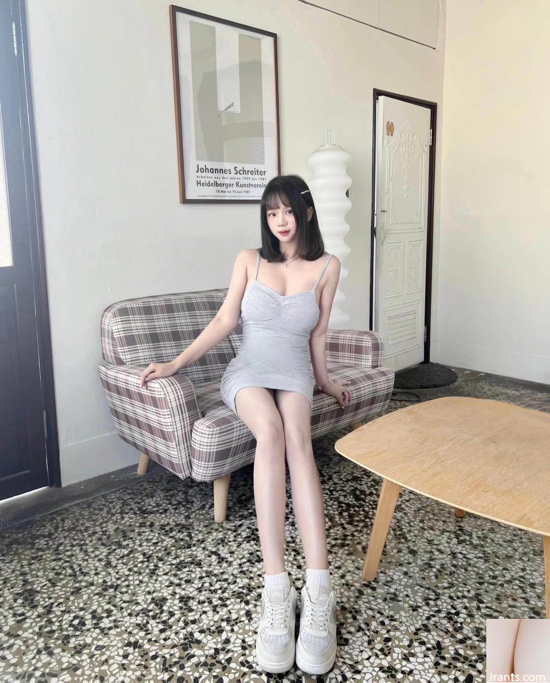 Tính khí thanh lịch “Ruozhen” mặt khuôn mặt dễ thương nụ cười ngọt ngào quyến rũ và gợi cảm (31P) - Ảnh 13