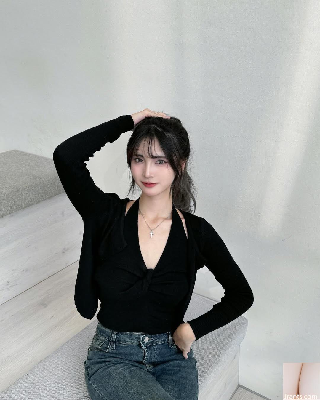 Hình tốt nhất là “Qi” và bộ ngực trắng, mềm và giòn cũng rất tuyệt vời (20p) - Ảnh 19