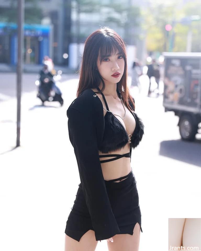 Một cô gái nóng bỏng Đài Loan nóng bỏng với đôi chân dài, nhảy tốt (10p) - Ảnh 3