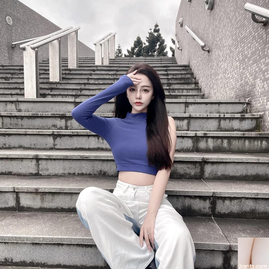 “Yuan Jiahui” cám dỗ không thể cưỡng lại ….. đường cong mông (24p) - Ảnh 7