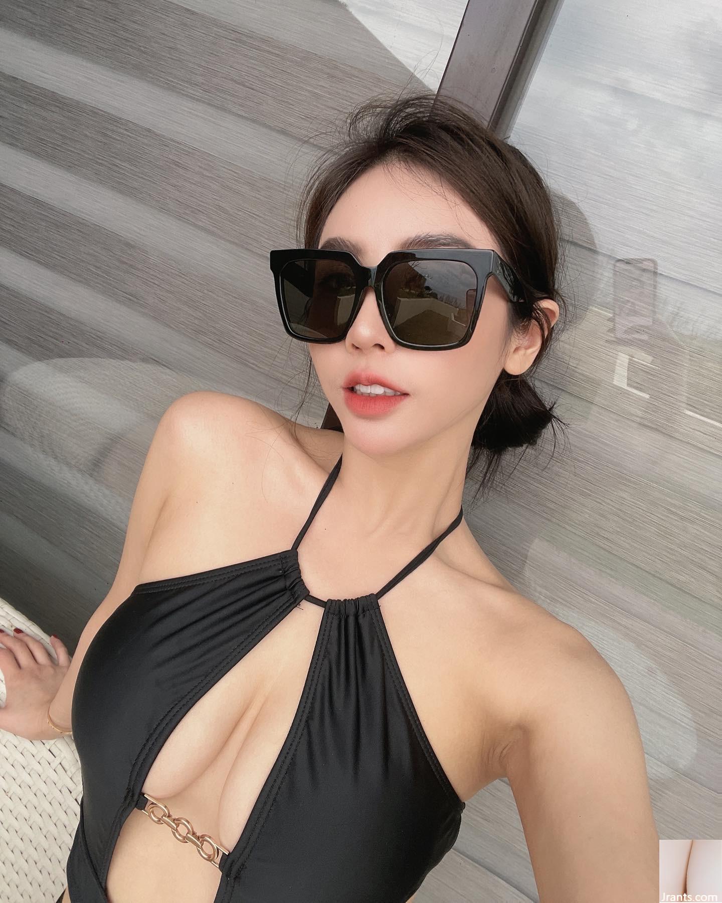 Nụ cười thiên thần “Cai Cai”, người có thể chịu được tất cả các loại bộ ngực nóng bỏng và đẹp đẽ (21p) - Ảnh 3