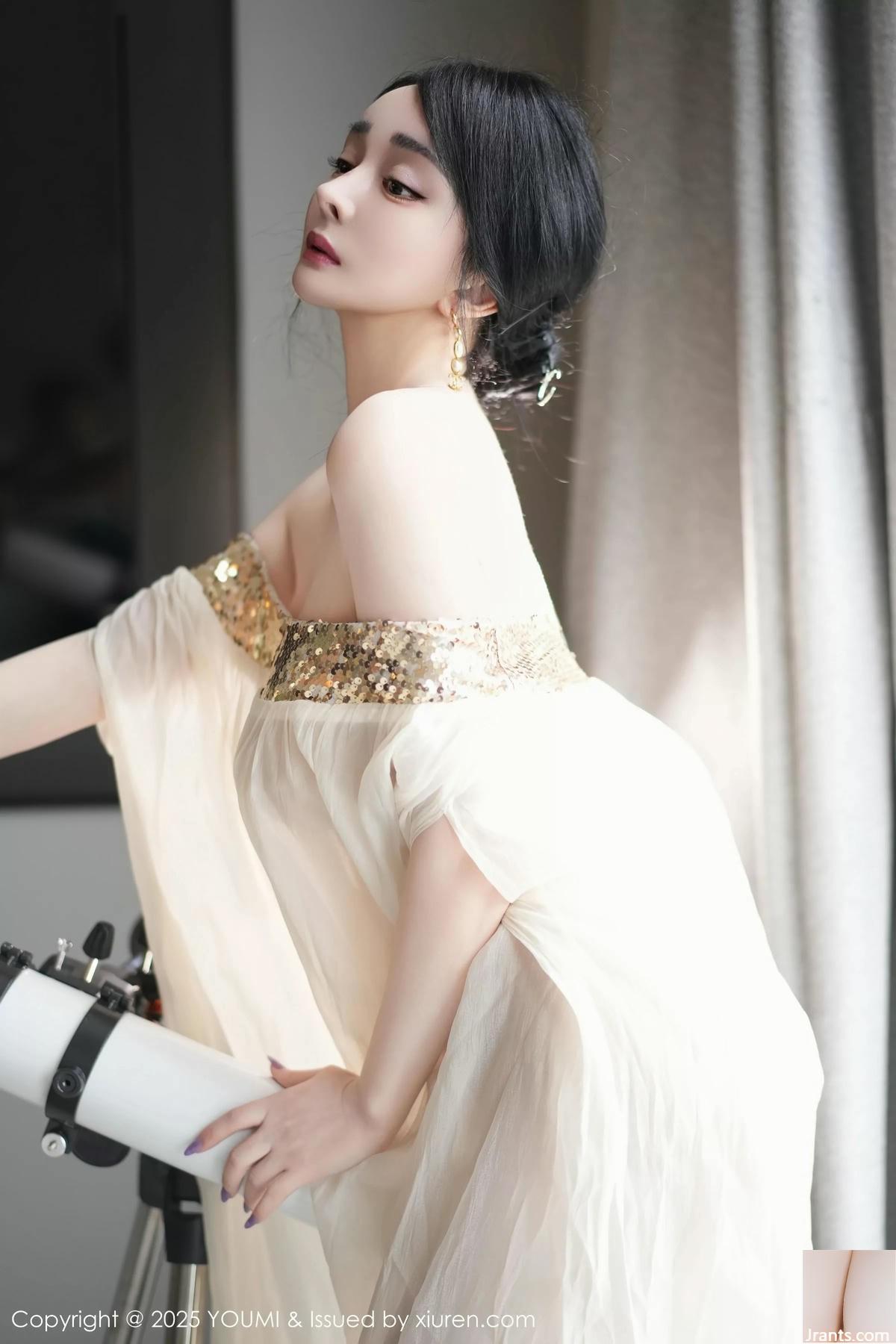 (YouMi) 2025.04.25 Vol.1132 Mặt dây chuyền vàng Yuner (62P) - Ảnh 10